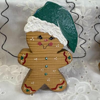 Lot of 3 gingerbread wall hanger