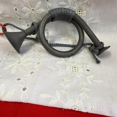 Decorative Brass Horn lot of 2