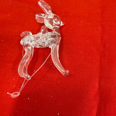 VTG Clear ornaments Lot of +B27:B1007