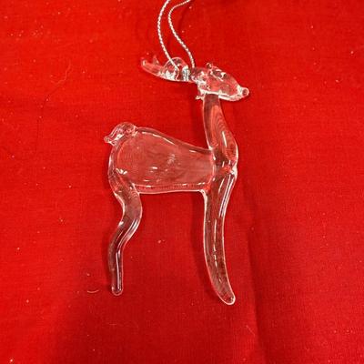 VTG Clear ornaments Lot of +B27:B1007
