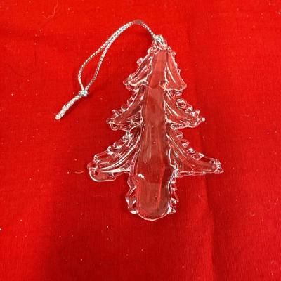 VTG Clear ornaments Lot of +B27:B1007