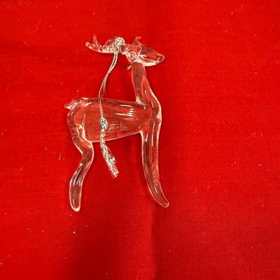 VTG Clear ornaments Lot of +B27:B1007