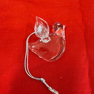 VTG Clear ornaments Lot of +B27:B1007
