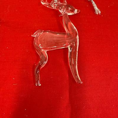 VTG Clear ornaments Lot of +B27:B1007