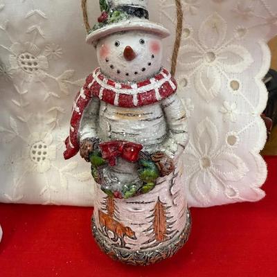 Snowman assorment christmas ornament