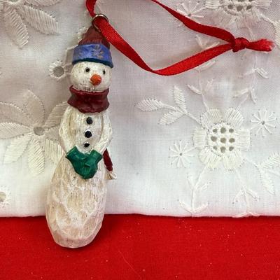 Snowman assorment christmas ornament