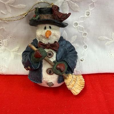 Snowman assorment christmas ornament