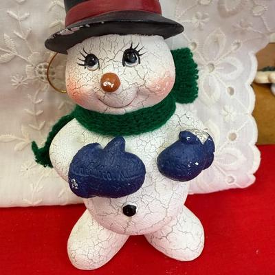 Snowman assorment christmas ornament