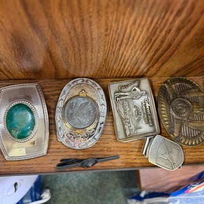Lot of Belt Buckles