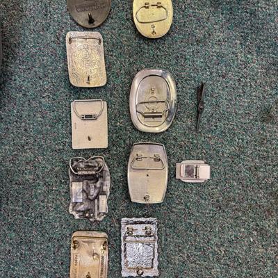 Lot of Belt Buckles