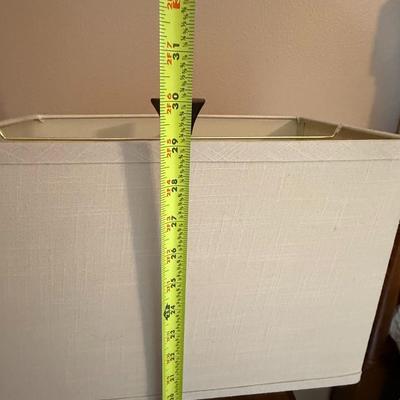 King size bedframe, mattress, 2 end tables, lamps, and two pictures
