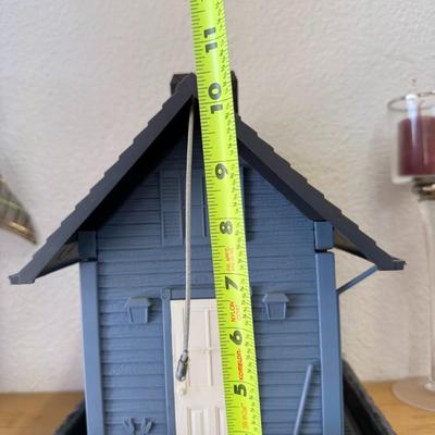 Blue bird house