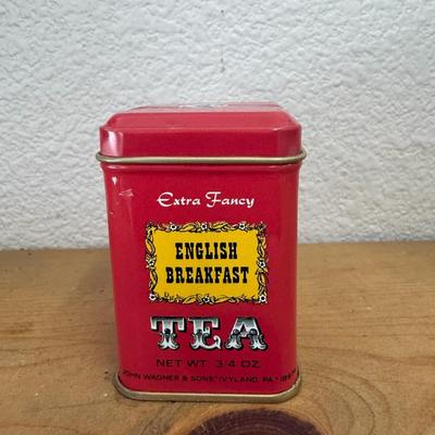 Vintage Extra Fancy English Breakfast TEA TIN