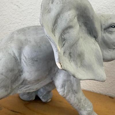 Pair Porcelain Elephant