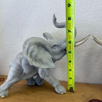 Pair Porcelain Elephant