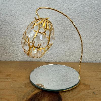 Crystal hanging egg