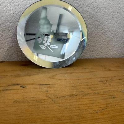 Idaho glass coasters