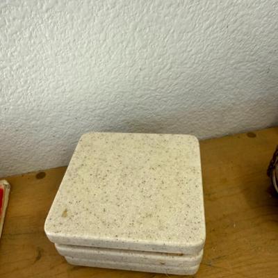 Stone drink coaster