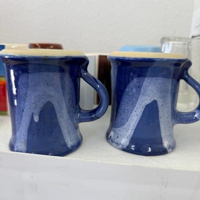 lot of coffee glasses