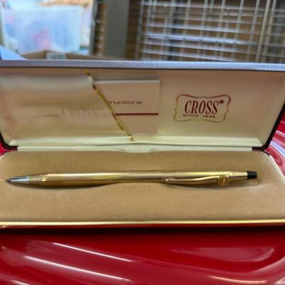Vintage Cross Gold Filled Pen 