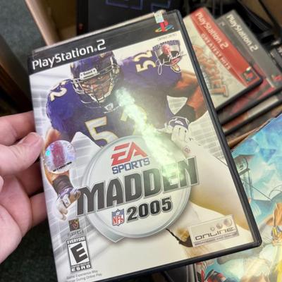 Playstation 2 and game lot