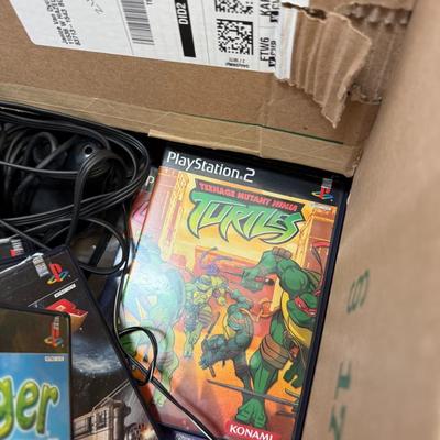 Playstation 2 and game lot