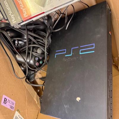 Playstation 2 and game lot