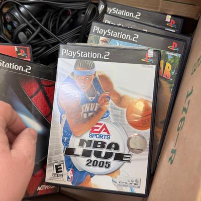 Playstation 2 and game lot
