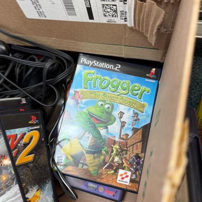 Playstation 2 and game lot