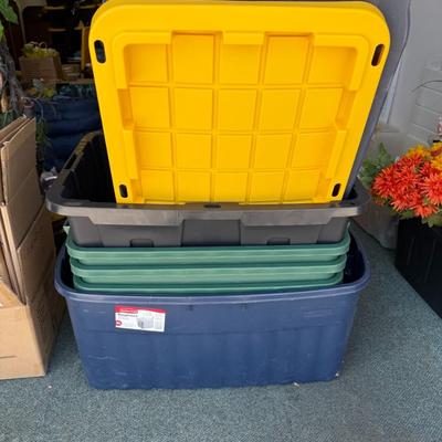 Lot of bins