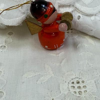 Vtg angel christmas ornament lot