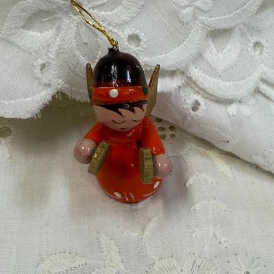 Vtg angel christmas ornament lot