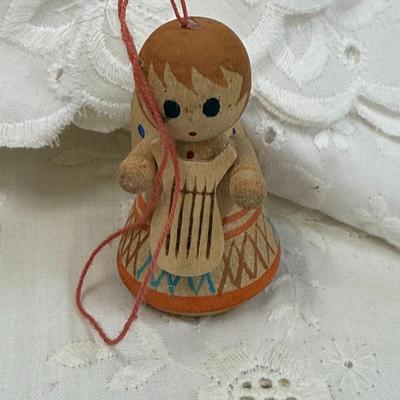 Vtg angel christmas ornament lot
