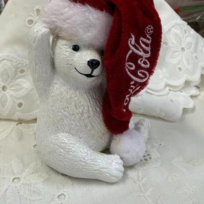 Coke Cola christmas ornament lot