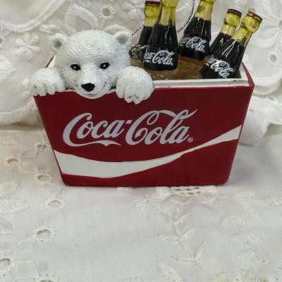 Coke Cola christmas ornament lot