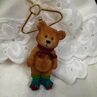 bear hanger ornament lot