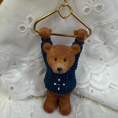 bear hanger ornament lot