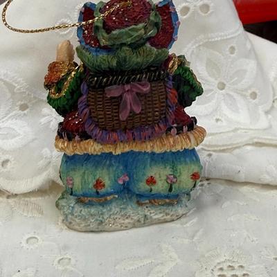 Set of Santa claus ornament