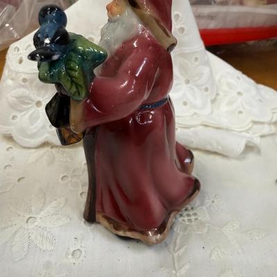 Set of Santa claus ornament