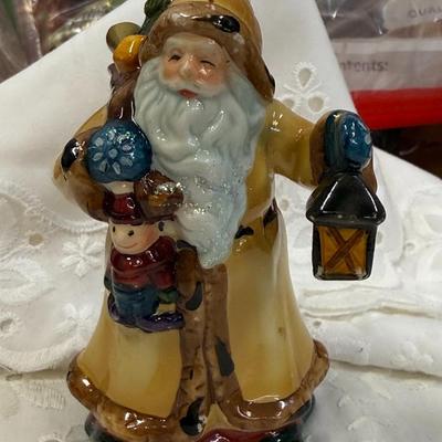 Set of Santa claus ornament