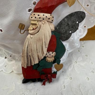 Set of wooden chrismtas ornament