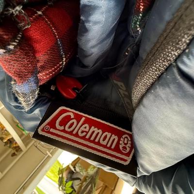 2 Coleman sleeping bags