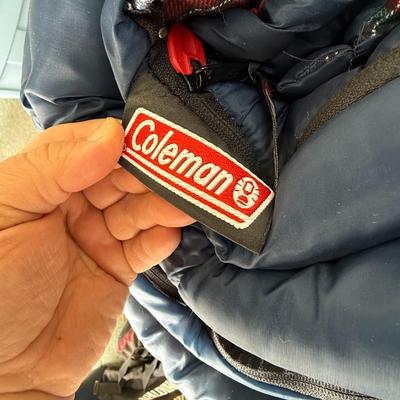 2 Coleman sleeping bags