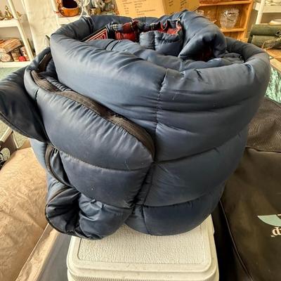 2 Coleman sleeping bags