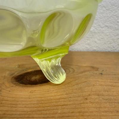 Uranium Cheese dish with lid