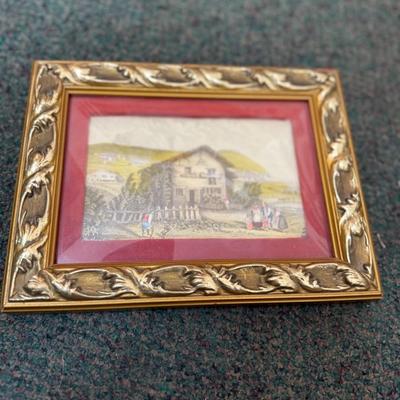 Vtg Small Frame Artwork