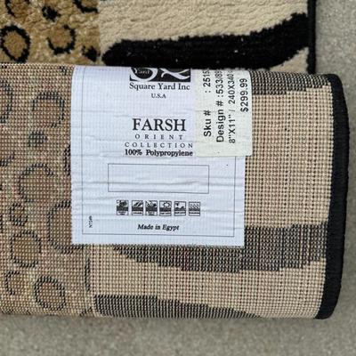 Farsh Lepoard and zebra rug