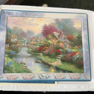 Lamplight bridge Thomas Kinkade