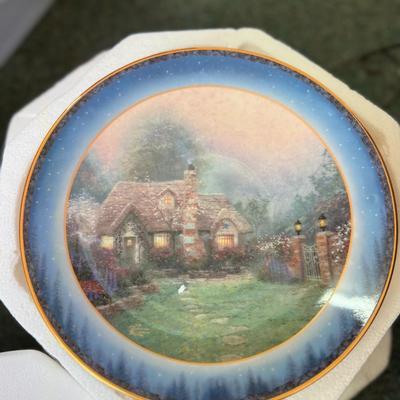 Evening at Merriots Cottage Thomas Kinkade