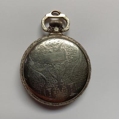 WORKING 14K GOLD ILLINOIS POCKET WATCH